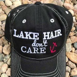 NEW lake hair don’t care hat